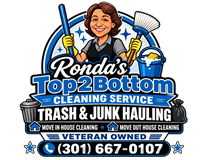 Ronda's Top2Bottom Cleaning Service logo